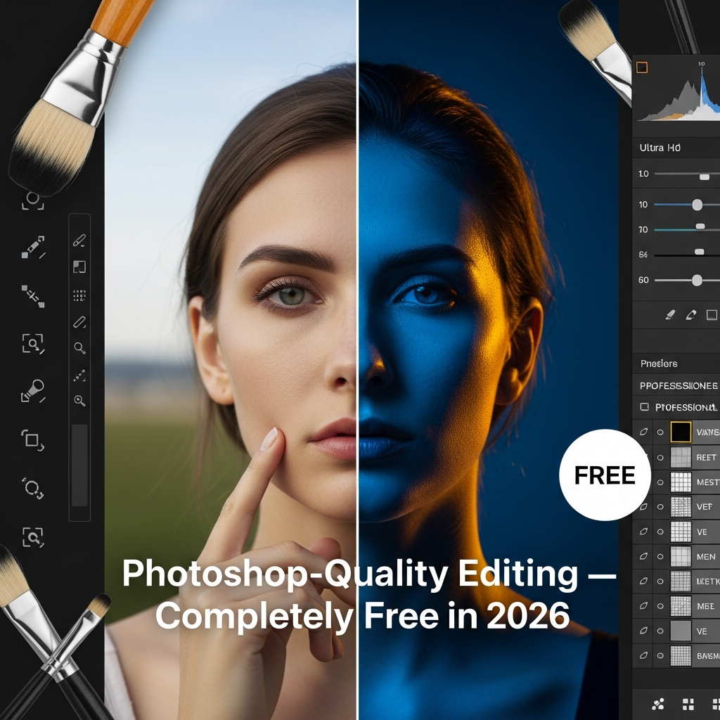 Best Free Photo Editing Software for PC -2026 (Techmkit)